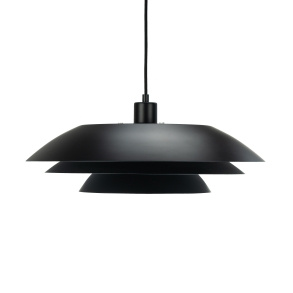 Dyberg-Larsen DL45 pendellampe - Svart - Diameter: 45 cm, Høyde: 20 cm i gruppen Elektronikk / Lys / Taklamper hos TP E-commerce Nordic AB (D31010)