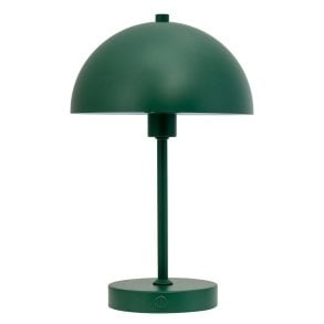 Dyberg-Larsen Stockholm LED-bordlampe - Mørkegrønn - Høyde: 45 cm, Diameter på sokkelen: 15 cm, Diameter på lampeskjermen: 20 cm i gruppen Elektronikk / Lys / Bordlamper hos TP E-commerce Nordic AB (D31012)
