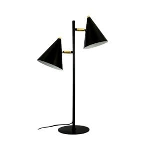Dyberg-Larsen Fransk kolleksjon: Rouen bordlampe - Svart - 50 cm i gruppen Elektronikk / Lys / Bordlamper hos TP E-commerce Nordic AB (D31013)
