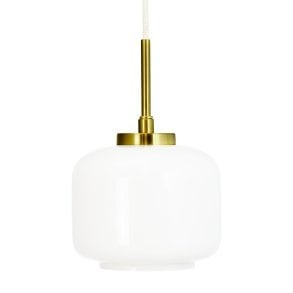 Dyberg-Larsen Arp D15 Pendellampe - Opal/messing i gruppen Elektronikk / Lys / Taklamper hos TP E-commerce Nordic AB (D31030)