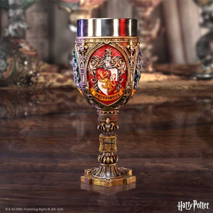 Harry Potter samlebeger med fire hus 19,7 cm i gruppen SPORT, FRITID & HOBBY / Morsomme produkter / Samlerobjekter hos TP E-commerce Nordic AB (D31084)