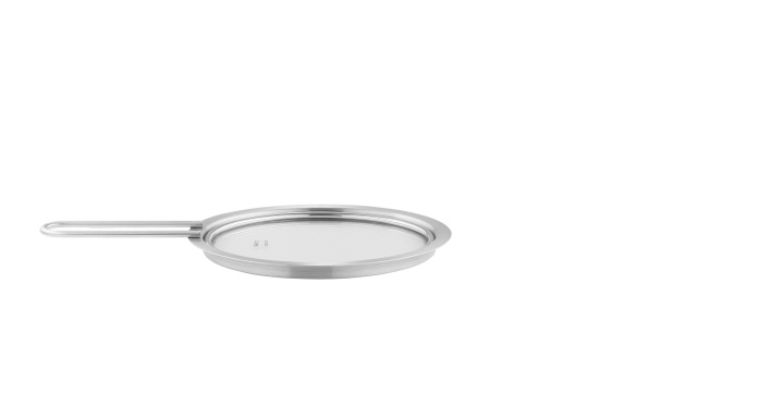 Eva Trio Glasslokk - børstet stål - 16 cm i gruppen HJEM, HUS OG HAGE / Kjøkkenutstyr / Annet kjøkkenutstyr hos TP E-commerce Nordic AB (D31117)