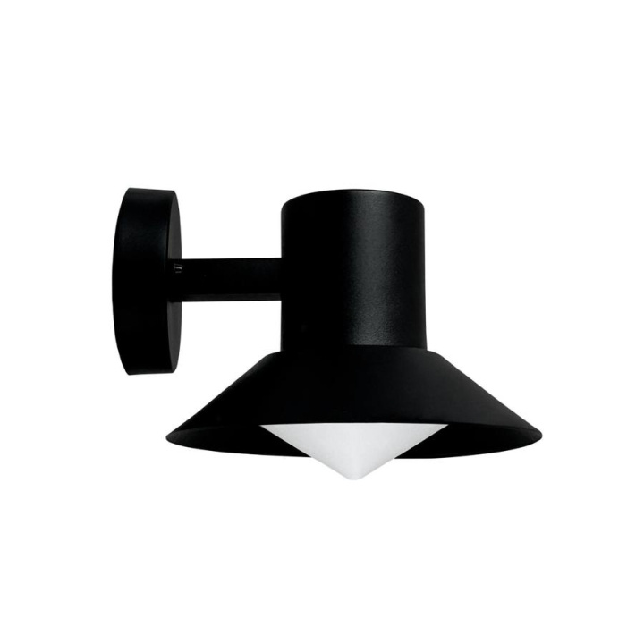 Dyberg-Larsen Venice utendørs vegglampe - Svart i gruppen Elektronikk / Lys / Vegglamper hos TP E-commerce Nordic AB (D31139)