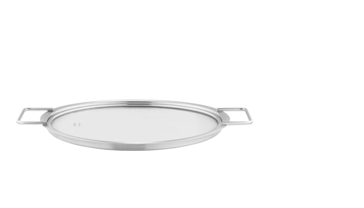 Eva Trio Glasslokk - børstet stål - 24 cm i gruppen HJEM, HUS OG HAGE / Kjøkkenutstyr / Annet kjøkkenutstyr hos TP E-commerce Nordic AB (D31154)