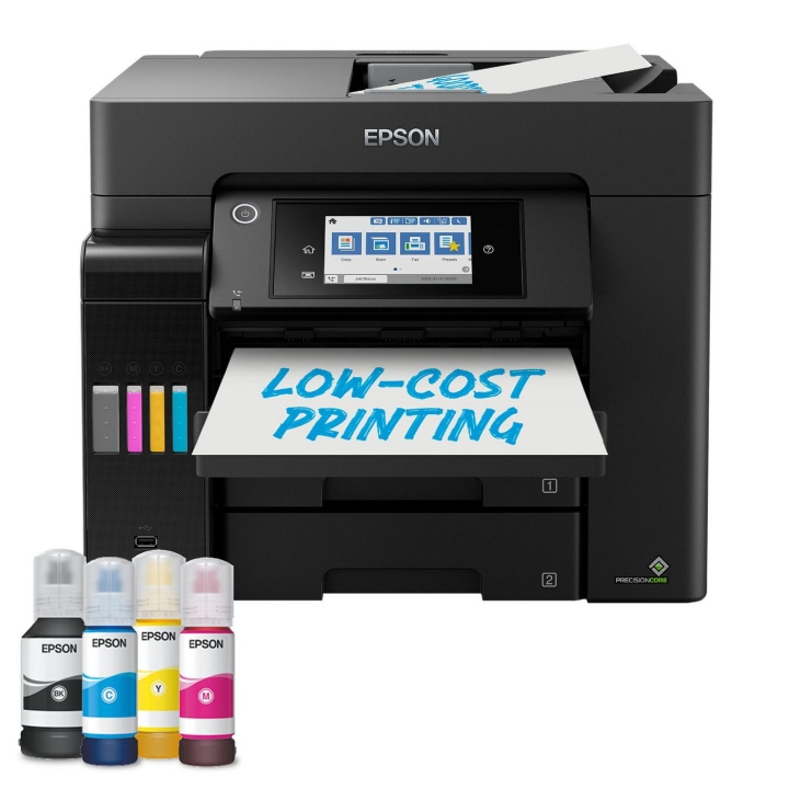 Epson EcoTank ET-5855 A4 multifunksjonsmaskin i gruppen Datautstyr / Skrivere og tilbehør / Skrivere / 3D-skrivere og tilbehør / Skrivare hos TP E-commerce Nordic AB (D31162)