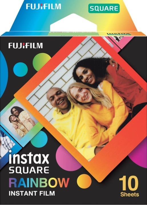 Fuji Instax Square Film 1x10 bilder i gruppen Elektronikk / Foto og video / Fotograferingsutstyr hos TP E-commerce Nordic AB (D31163)