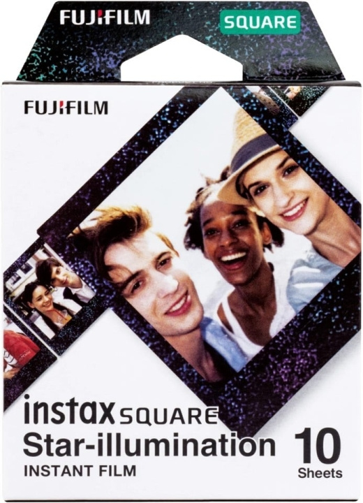 Fuji Instax Square Film 1x10 bilder i gruppen Elektronikk / Foto og video / Fotograferingsutstyr hos TP E-commerce Nordic AB (D31164)