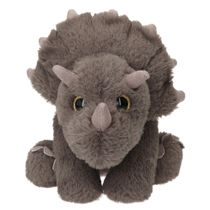 Dino World Plysj Floppy Triceratops 25 cm - (0413435) i gruppen LEKER, BARN OG BABY / Babyleker (0-3 år) / Kosedyr hos TP E-commerce Nordic AB (D31172)