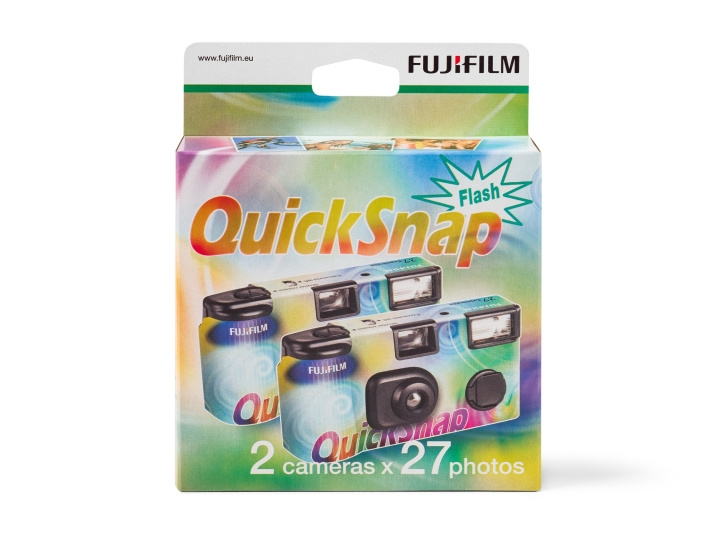 Fuji QuickSnap engangskamera 2-pakning i gruppen Elektronikk / Foto og video / Kameraer hos TP E-commerce Nordic AB (D31174)