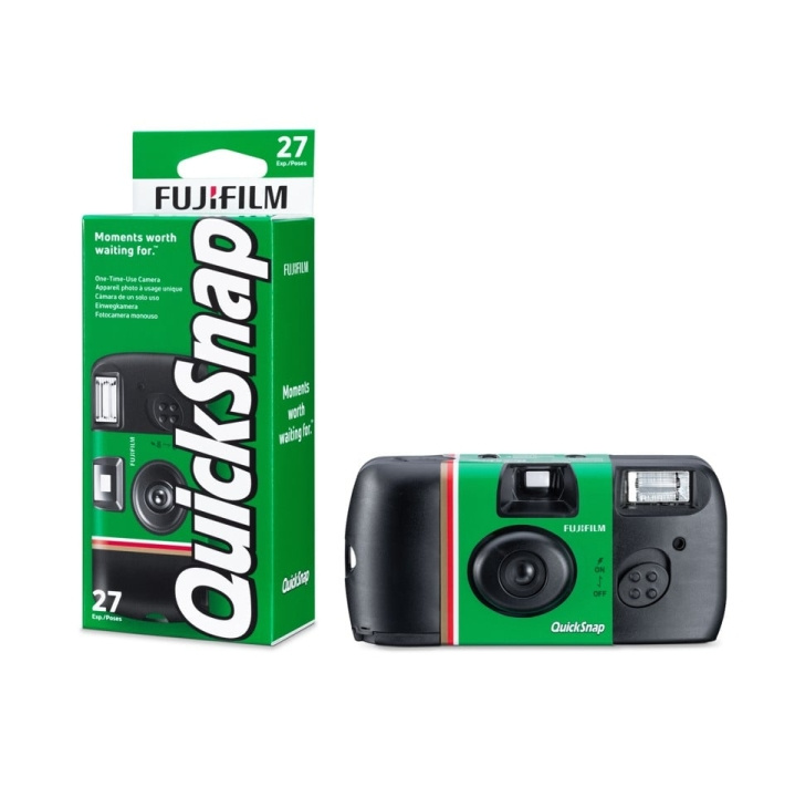 Fuji QuickSnap Flash 400 Engangskamera i gruppen Elektronikk / Foto og video / Kameraer hos TP E-commerce Nordic AB (D31175)