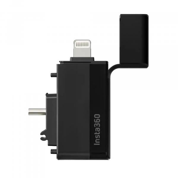 Insta360 X3 - Hurtigleser i gruppen SMARTTELEFON & NETTBRETT / Ladere og Kabler / Kabler / Kabler Lightning hos TP E-commerce Nordic AB (D31185)