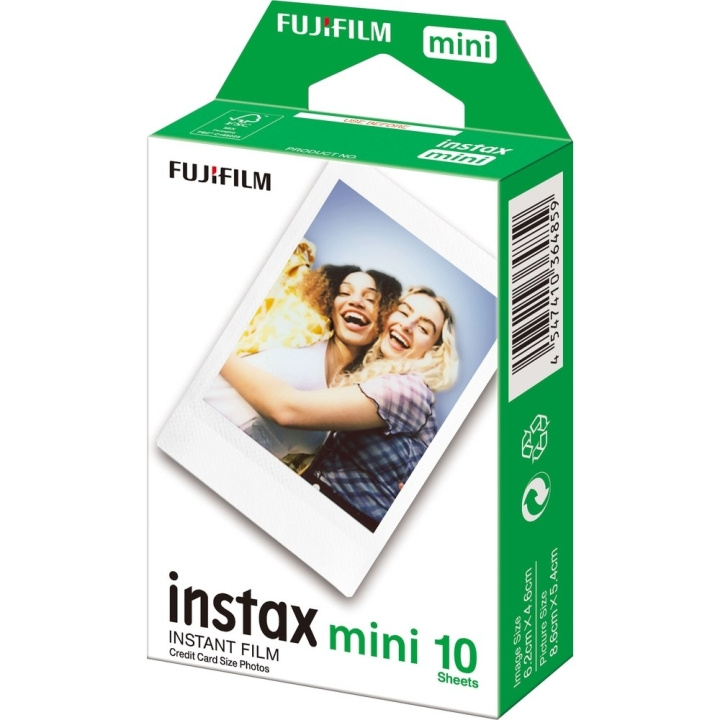 Fuji Instax mini-film 10 bilder i gruppen Elektronikk / Foto og video / Fotograferingsutstyr hos TP E-commerce Nordic AB (D31205)