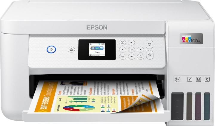 Epson EcoTank ET-2856 Alt-i-ett-blekkskriver med multifunksjonsenhet i gruppen Datautstyr / Skrivere og tilbehør / Skrivere / 3D-skrivere og tilbehør / Skrivare hos TP E-commerce Nordic AB (D31224)