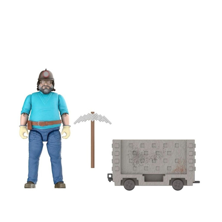 MINECRAFT Steve & Minecart Movie (JGP20) i gruppen SPORT, FRITID & HOBBY / Morsomme produkter / Samlerobjekter hos TP E-commerce Nordic AB (D31252)