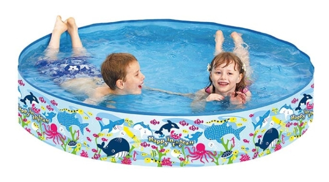 Flipper Sea World stivt svømmebasseng, 150 x 25 cm (21304) i gruppen HJEM, HUS OG HAGE / Hageprodukter / Basseng og tilbehør / Basseng hos TP E-commerce Nordic AB (D31272)