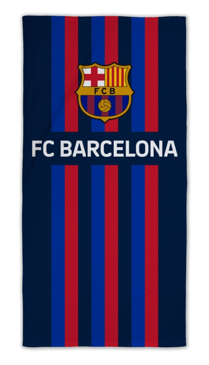 FC Barcelona Strandhåndkle - 70 x 140 cm - FC Barcelona (BFB80001) i gruppen HJEM, HUS OG HAGE / Baderom / Håndklær hos TP E-commerce Nordic AB (D31281)