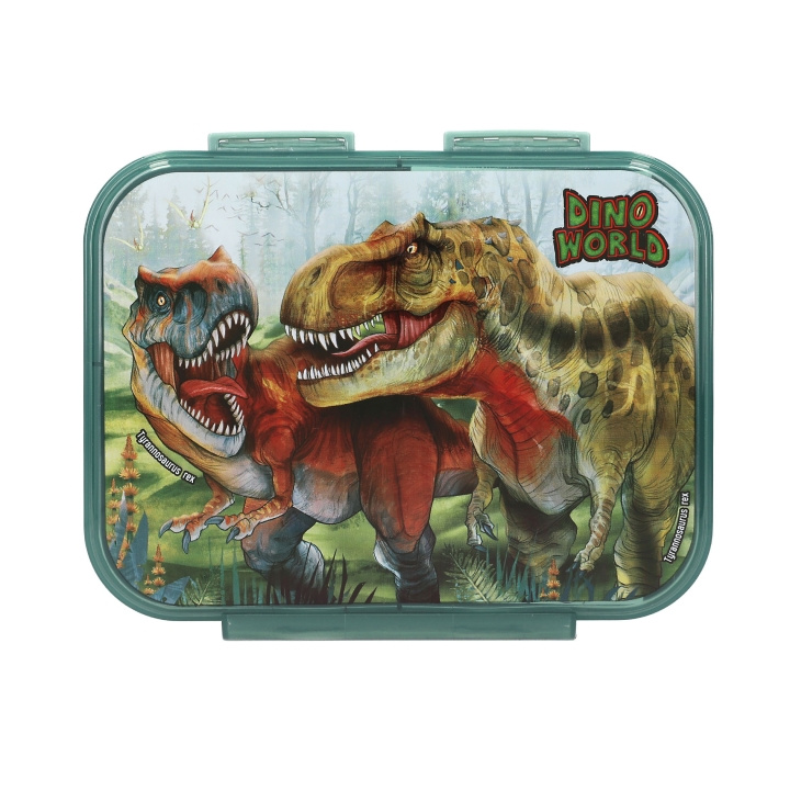 Dino World Matboks BITE - Grønn i gruppen LEKER, BARN OG BABY / Spise & drikke / Barneserviser hos TP E-commerce Nordic AB (D31294)