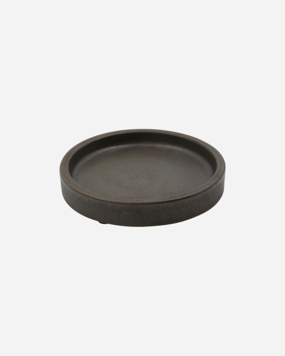 Meraki Soap Dish - Dark Grey - L:12,5cm, W:12,5cm, H:2cm i gruppen HJEM, HUS OG HAGE / Baderom / Annet hos TP E-commerce Nordic AB (D31307)