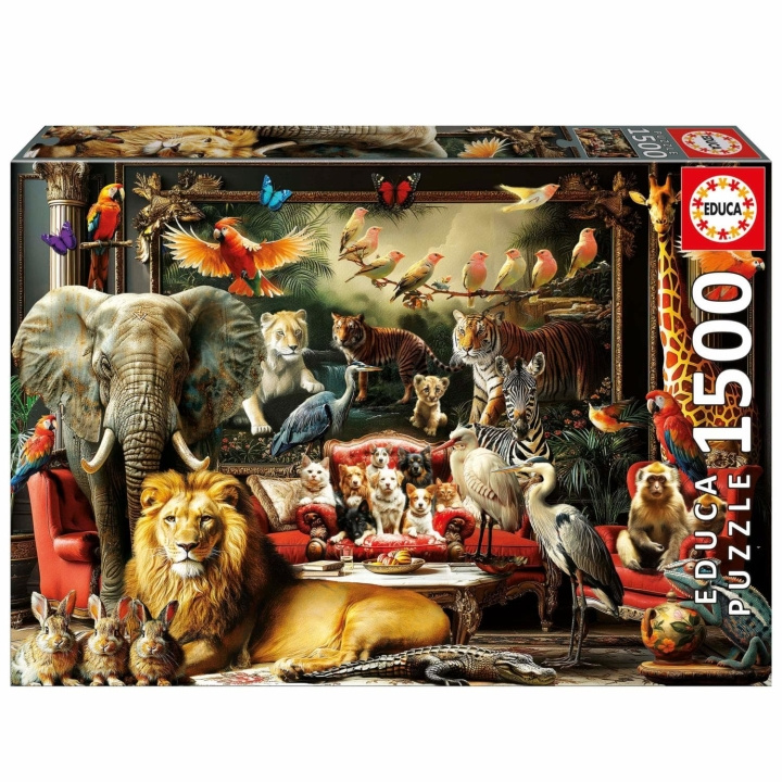 Educa The Animal Mansion 1500 brikker (80-20245) i gruppen SPORT, FRITID & HOBBY / Hobby / Puslespill hos TP E-commerce Nordic AB (D31316)