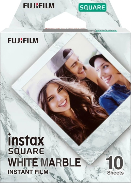 Fuji Instax Square Film 1x10 bilder i gruppen Elektronikk / Foto og video / Fotograferingsutstyr hos TP E-commerce Nordic AB (D31334)