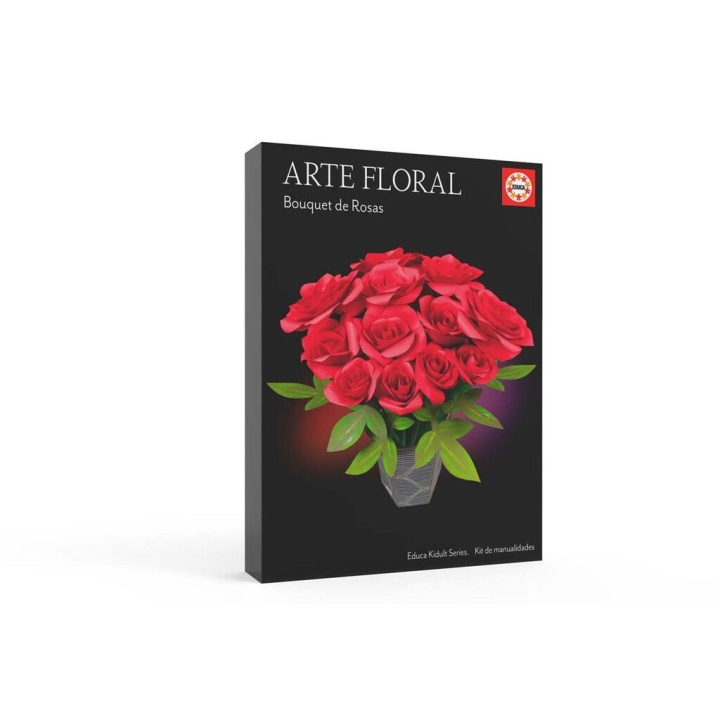 Educa Blomsterkunstbukett med roser 1000 stk (80-20139) i gruppen LEKER, BARN OG BABY / Leker / Barnas puslespill hos TP E-commerce Nordic AB (D31345)