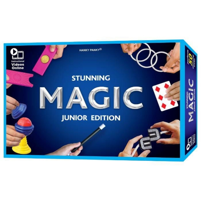 Hanky Panky Toys Stunning Magic - Junior Edition 50 triks (29038) i gruppen LEKER, BARN OG BABY / Spill / Brettspill hos TP E-commerce Nordic AB (D31351)