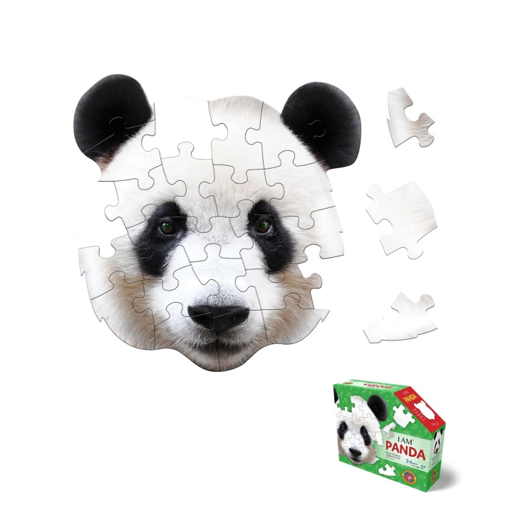 Madd Capp I Am Panda 24 biter puslespill (105002) i gruppen LEKER, BARN OG BABY / Leker / Barnas puslespill hos TP E-commerce Nordic AB (D31361)