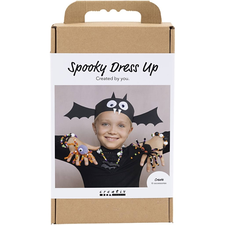 Craft Kit Spooky Accessories - Kostymer og smykker - halloweenfarger (977841) i gruppen LEKER, BARN OG BABY / Leker / Håndtverk hos TP E-commerce Nordic AB (D31402)