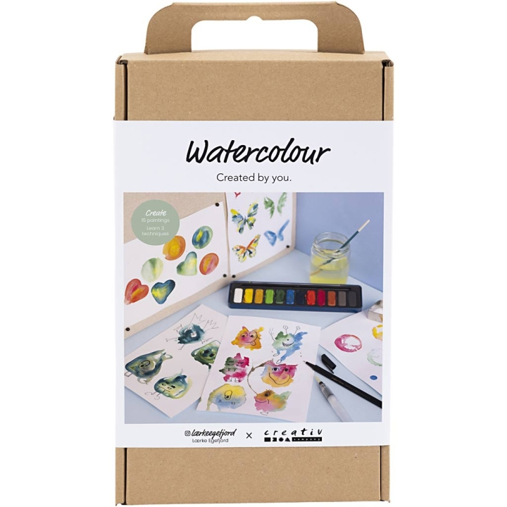 Creative Toys Creativ - Craft Kit Akvarell, 1 pakke - (977768) i gruppen LEKER, BARN OG BABY / Leker / Håndtverk hos TP E-commerce Nordic AB (D31438)