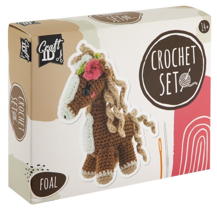 Craft ID Heklekit Føll (CR1715) i gruppen LEKER, BARN OG BABY / Leker / Håndtverk hos TP E-commerce Nordic AB (D31463)