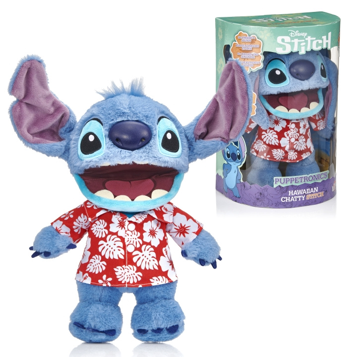 Disney Mini Hula Stitch Puppet - (102701) i gruppen LEKER, BARN OG BABY / Babyleker (0-3 år) / Kosedyr hos TP E-commerce Nordic AB (D31485)