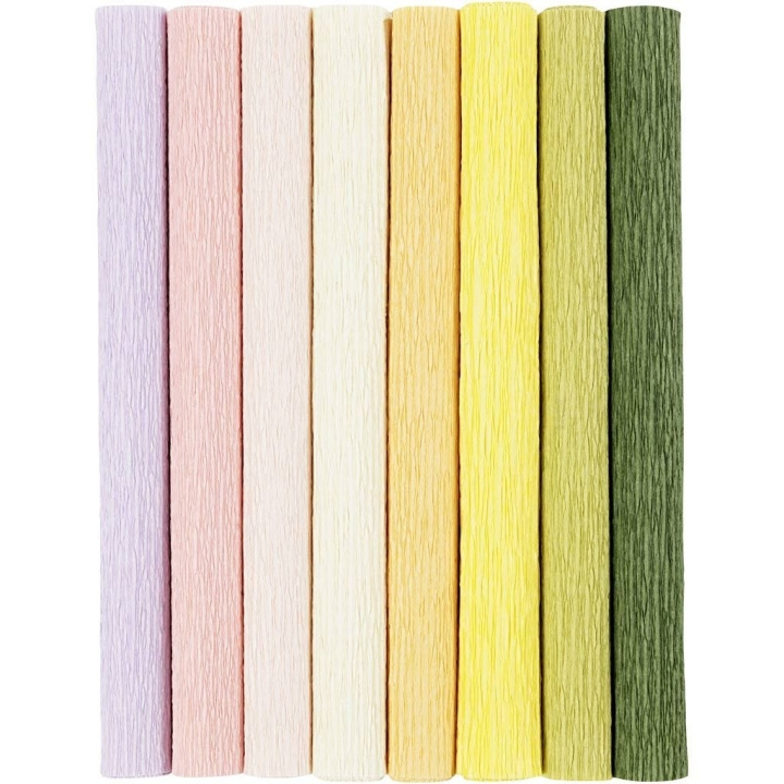 Creative Toys Kreppapir - pastellfarger (209001) i gruppen LEKER, BARN OG BABY / Leker / Håndtverk hos TP E-commerce Nordic AB (D31491)