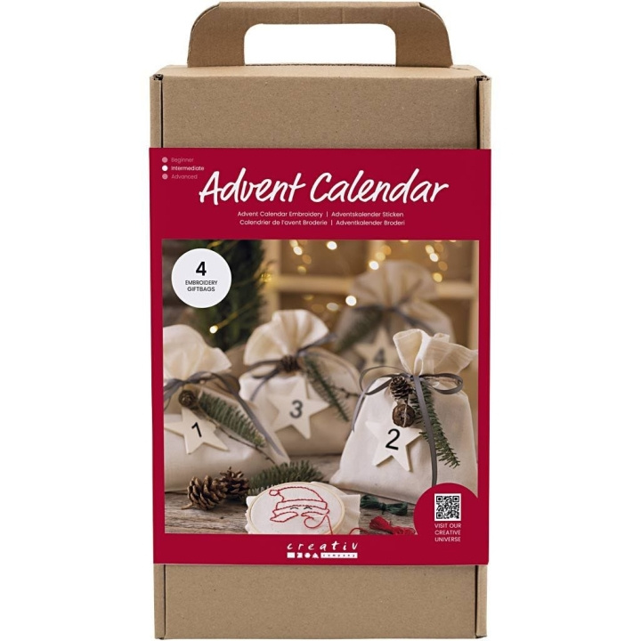 DIY Kit Adventskalender - Broderi (977602) i gruppen SPORT, FRITID & HOBBY / Hobby / DIY Kit hos TP E-commerce Nordic AB (D31544)