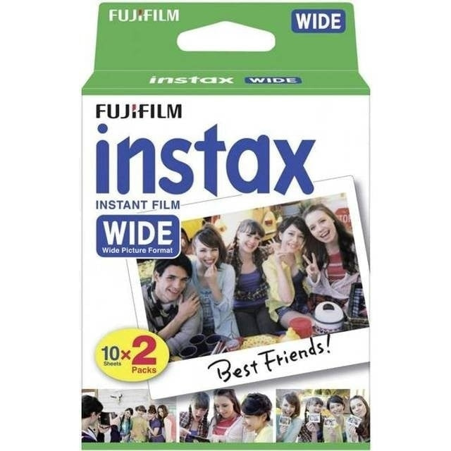 Fuji Instax WIDE film 20shots i gruppen Elektronikk / Foto og video / Fotograferingsutstyr hos TP E-commerce Nordic AB (D31547)
