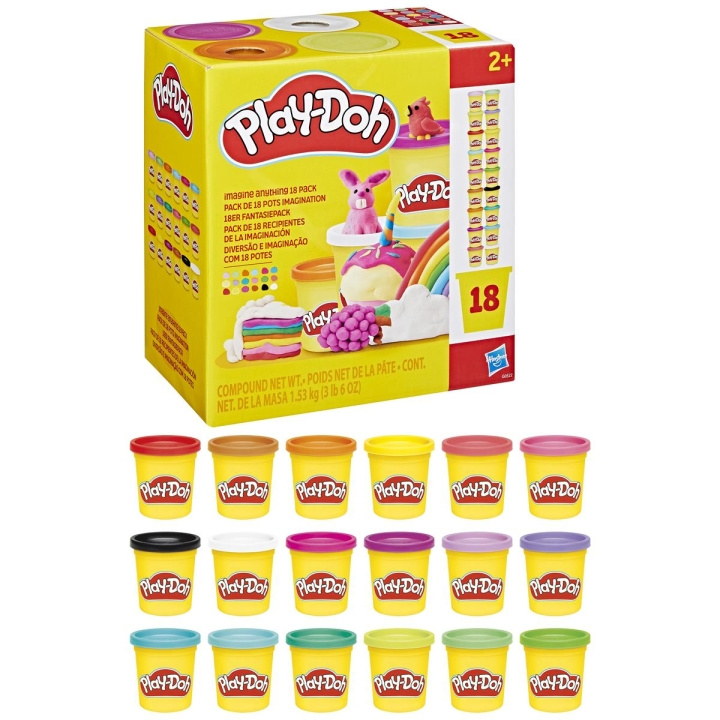 PLAY-DOH Imagine Anything 18 Pack i gruppen LEKER, BARN OG BABY / Leker / Lekesett hos TP E-commerce Nordic AB (D31589)
