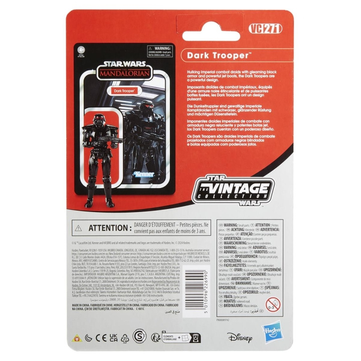 Star Wars The Vintage Collection 3.75 Inch Figure Dark Trooper i gruppen LEKER, BARN OG BABY / Leker / Figurer, miniatyrer og tilbehør hos TP E-commerce Nordic AB (D31605)