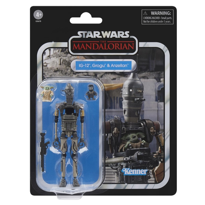 Star Wars The Vintage Collection 3.75 Inch Figure IG-12, Grogu & Anzellan i gruppen LEKER, BARN OG BABY / Leker / Figurer, miniatyrer og tilbehør hos TP E-commerce Nordic AB (D31611)