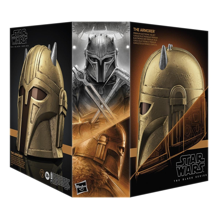 Star Wars The Black Series Electronic Helmet The Armorer i gruppen SPORT, FRITID & HOBBY / Morsomme produkter / Samlerobjekter hos TP E-commerce Nordic AB (D31642)