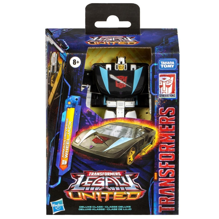 Transformers Generations Legacy United Deluxe Armada Universe Wheeljack i gruppen LEKER, BARN OG BABY / Leker / Figurer, miniatyrer og tilbehør hos TP E-commerce Nordic AB (D31646)