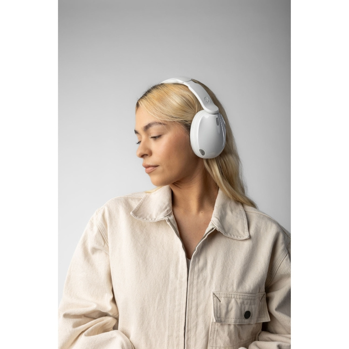 Skullcandy Hodetelefon Hesh 540 Over-Ear ANC Bone White i gruppen Elektronikk / Lyd & Bilde / Hodetelefoner & Tilbehør / Hodetelefoner hos TP E-commerce Nordic AB (D31663)