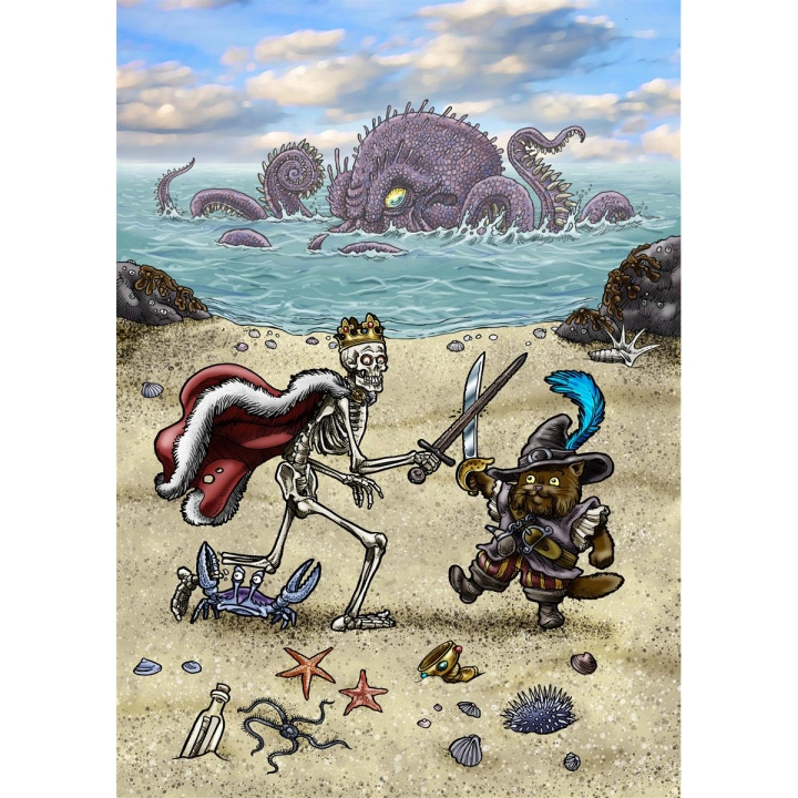 SPELKORTSFÖRLAGET Spill Kattelurerna & Skatten (SE/DK/NO/EN) i gruppen LEKER, BARN OG BABY / Spill / Brettspill hos TP E-commerce Nordic AB (D31687)