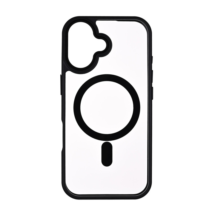 Onsala Mobildeksel Bumper MagSeries Svart & Klar - iPhone 17 i gruppen SMARTTELEFON & NETTBRETT / Mobilbeskyttelse / Apple / iPhone 17 hos TP E-commerce Nordic AB (D31734)