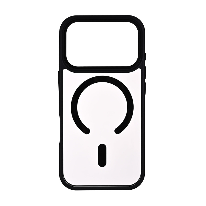 Onsala Mobildeksel Bumper MagSeries Svart & Klar - iPhone 17 Pro i gruppen SMARTTELEFON & NETTBRETT / Mobilbeskyttelse / Apple / iPhone 17 hos TP E-commerce Nordic AB (D31736)