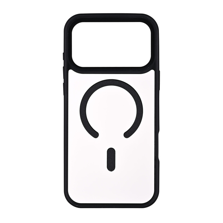 Onsala Mobildeksel Bumper MagSeries Svart & Klar - iPhone 17 Pro Max i gruppen SMARTTELEFON & NETTBRETT / Mobilbeskyttelse / Apple / iPhone 17 hos TP E-commerce Nordic AB (D31737)
