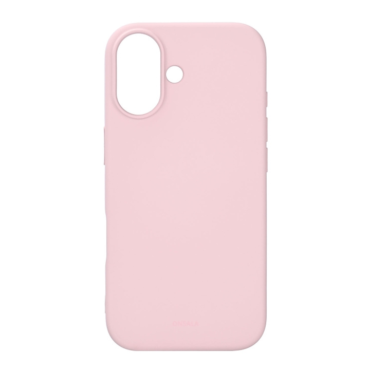 Onsala Mobildeksel med silikonsfølelse Chalk Pink - iPhone 17 i gruppen SMARTTELEFON & NETTBRETT / Mobilbeskyttelse / Apple / iPhone 17 hos TP E-commerce Nordic AB (D31773)
