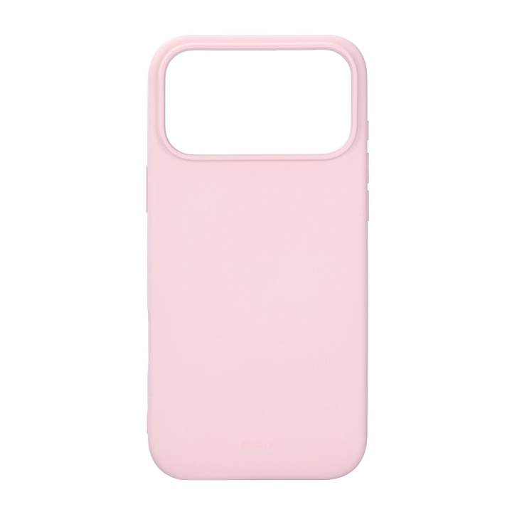 Onsala Mobildeksel med silikonsfølelse Chalk Pink - iPhone 17 Pro Max i gruppen SMARTTELEFON & NETTBRETT / Mobilbeskyttelse / Apple / iPhone 17 hos TP E-commerce Nordic AB (D31775)