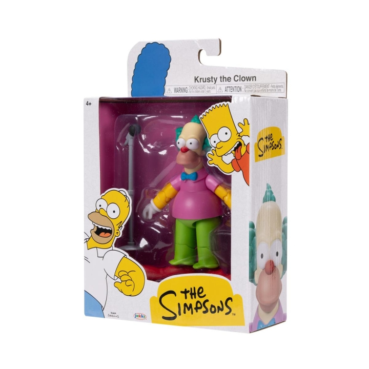 The Simpsons Figur 5In Figure Otto Krusty The Clown i gruppen LEKER, BARN OG BABY / Leker / Figurer, miniatyrer og tilbehør hos TP E-commerce Nordic AB (D31934)