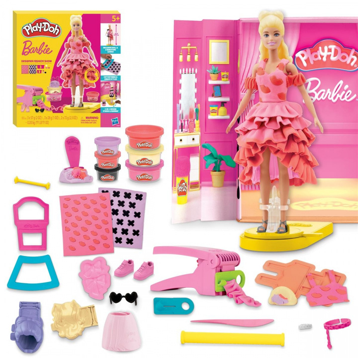 PLAY-DOH Barbie Designer Fashion Show i gruppen LEKER, BARN OG BABY / Leker / Dukker & tilbehør hos TP E-commerce Nordic AB (D31944)