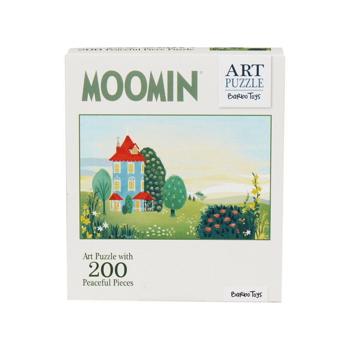 Moomin Puslespill 200 Pcs Art Puzzle Grønn i gruppen LEKER, BARN OG BABY / Leker / Barnas puslespill hos TP E-commerce Nordic AB (D31959)