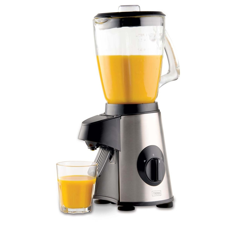 Trebs Blender med Tap / Comfortjuice 3 innstillinger og flere funksjoner i gruppen HJEM, HUS OG HAGE / Husholdningsapparater / Matprosessorer og kjøkkenassistenter / Miksere og blendere hos TP E-commerce Nordic AB (D32086)